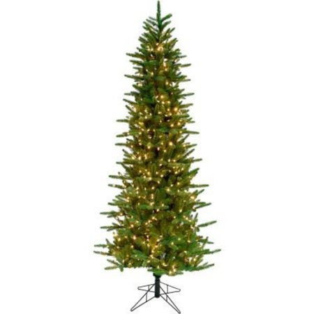 ALMO FULFILLMENT SERVICES LLC Fraser Hill Farm Artificial Christmas Tree - 9 Ft. Carmel Pine - Smart Clear Lights FFCP090-3GR